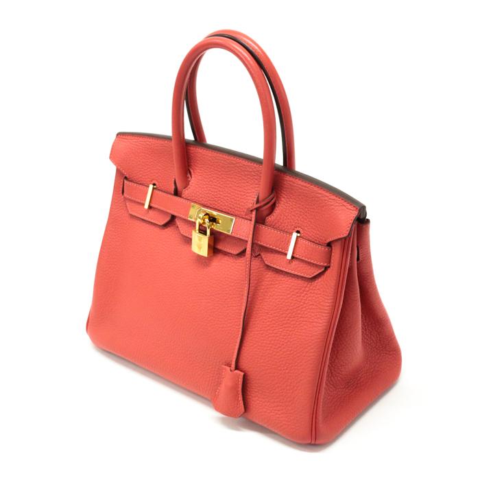 エルメス HERMES バーキン30 トリヨンクレマンス(レザー) GD金具 T刻印  