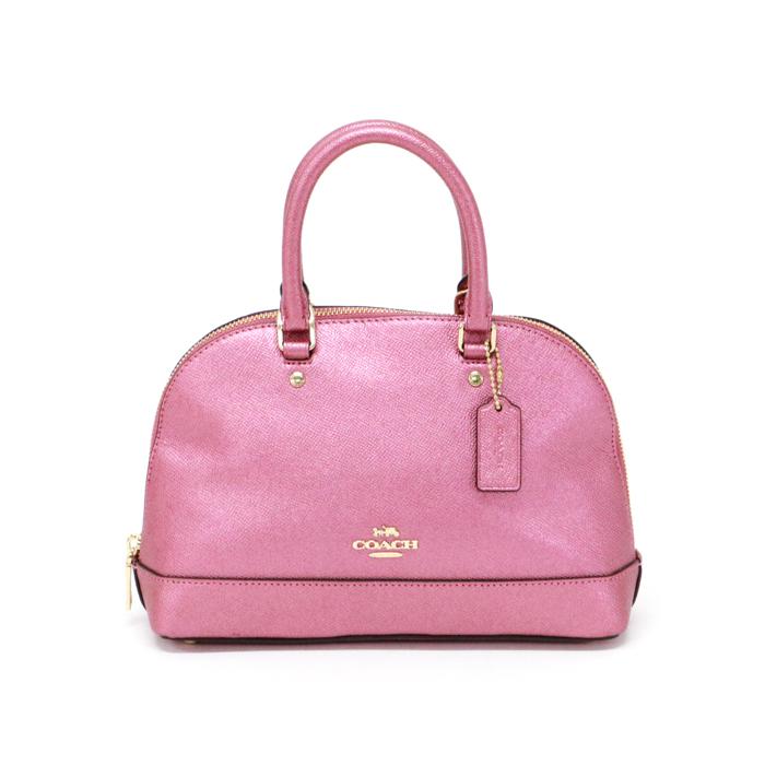 コーチ COACH ミニ シエラ サッチェル クロスグレインレザー F29170  