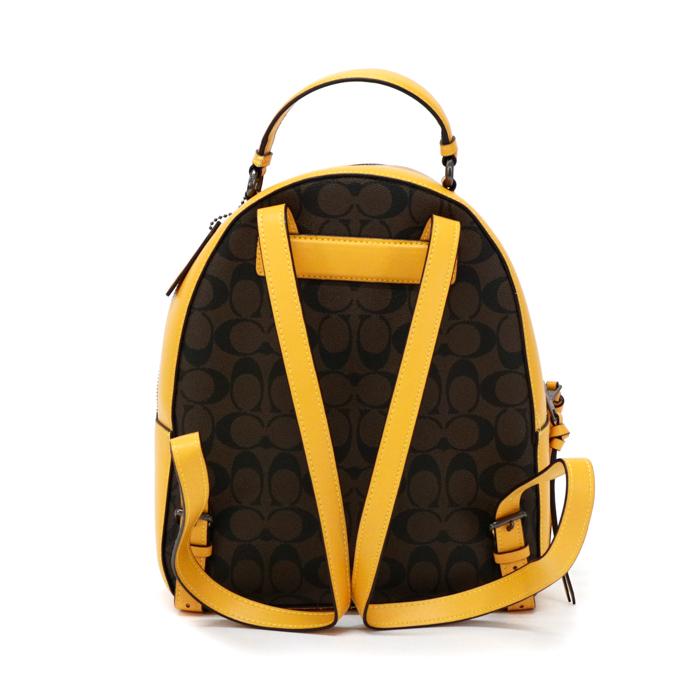 コーチ COACH ヴァーシティ ジョーディン PVC レザー シグネチャー 