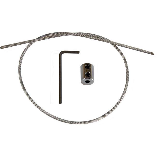 Suzuki スズキ バステールピース エボナイズ ワイヤー付 4/4サイズ