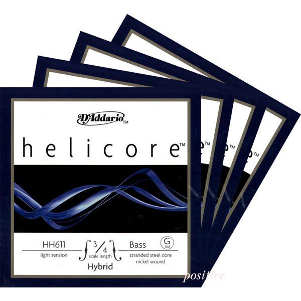 HelicoreHybrid　ヘリコアハイブリッド　バス弦　SET_1