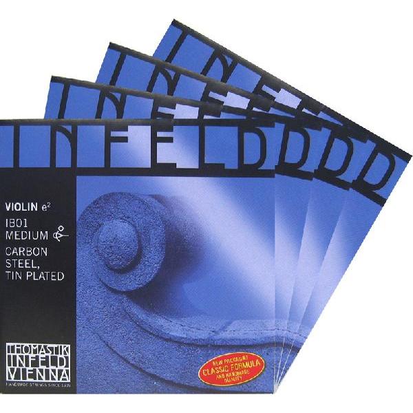 Infeld-BLUE　インフェルドバイオリン弦　青　SET(1E=IB-01)