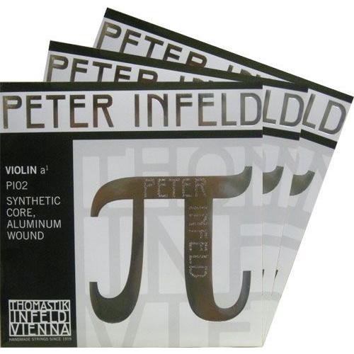 PETER Infeld　ペーターインフェルド　バイオリン弦　2A・3Dアルミ・4G　SET