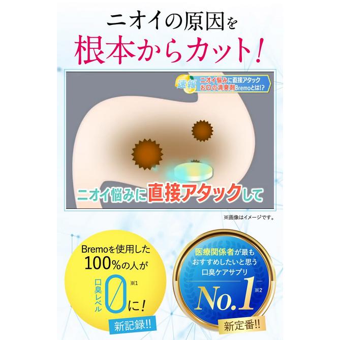 ブレモ 口臭タブレット 口臭ケア bremo 30粒 : PositivoRegalo - 通販