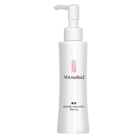 Yousefeel ユースフィール クリアオールインワンクリーム 120ml