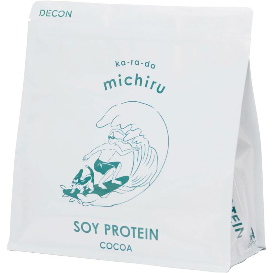 DECON ka-ra-da michiru （みちる） 600g プロテイン ココア味 GABA