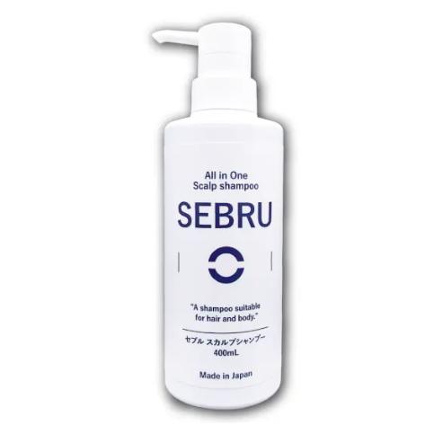 sebru シャンプー スカルプケア 400ml(1.5〜2ヶ月分