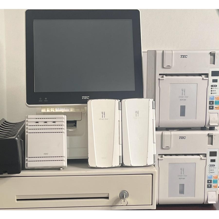 現状品 東芝テック QT-200 POSレジ POSターミナル プリンタ一体型POSターミナル WILLPOS-Mini（ウィルポス・ミニ