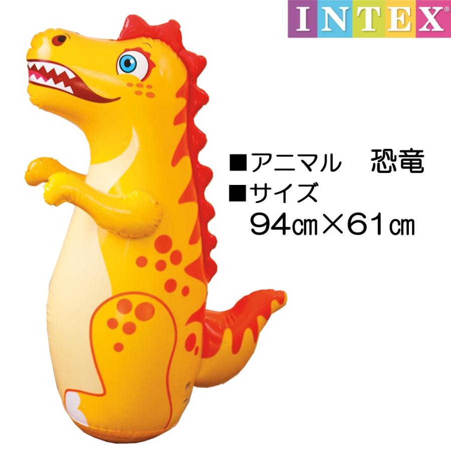 【 選べる動物 】INTEX パンチングバック 3Dボップバック 3種類　子供用 パンチングマシーン 起き上がりこぼし インテックス サンドバッグ おもちゃ｜possee｜03