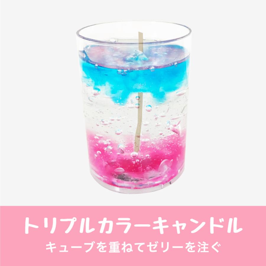 手作りキャンドル ゼリーキャンドルスターターキット 1個 (作り方