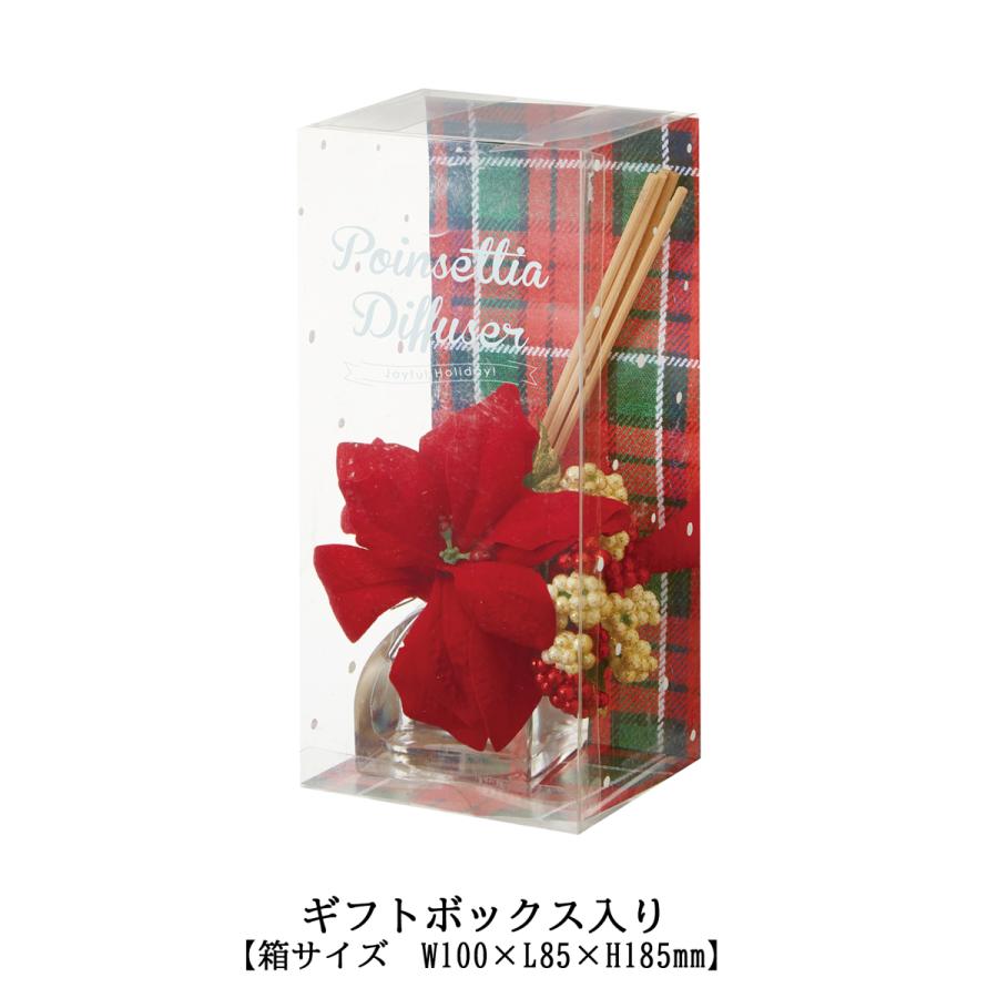 カメヤマキャンドル クリスマス ポインセチア ディフューザー