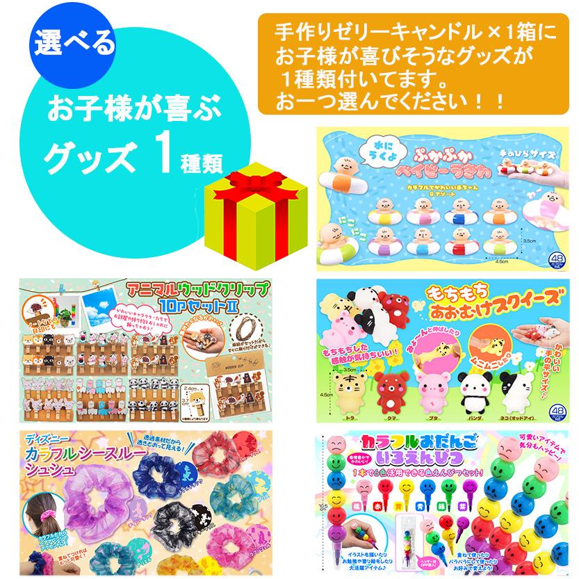 手作り ゼリー キャンドルキット ( 対象年齢 6歳以上 )＋選べる ミニ