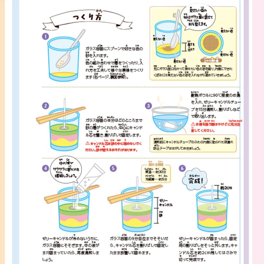 手作り ゼリー キャンドルキット ( 対象年齢 6歳以上 )＋選べる ミニ