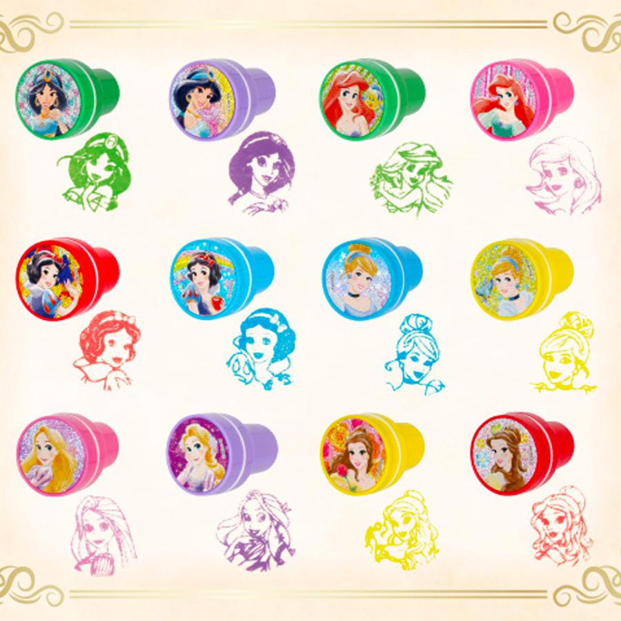 Disney（ディズニー） スタンプ プリンセス インク入り 全12種類 ×1