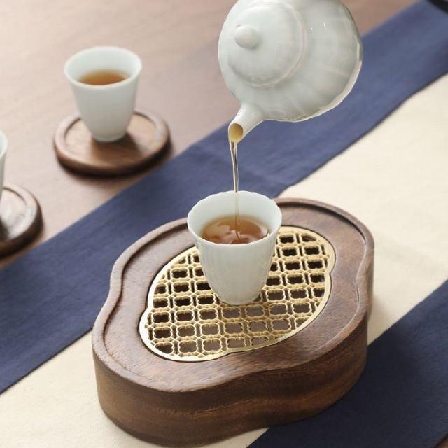 壺承 茶盤 中国茶 台湾茶 中国茶器 茶道具 茶道 ほうじ茶 茶器 木製