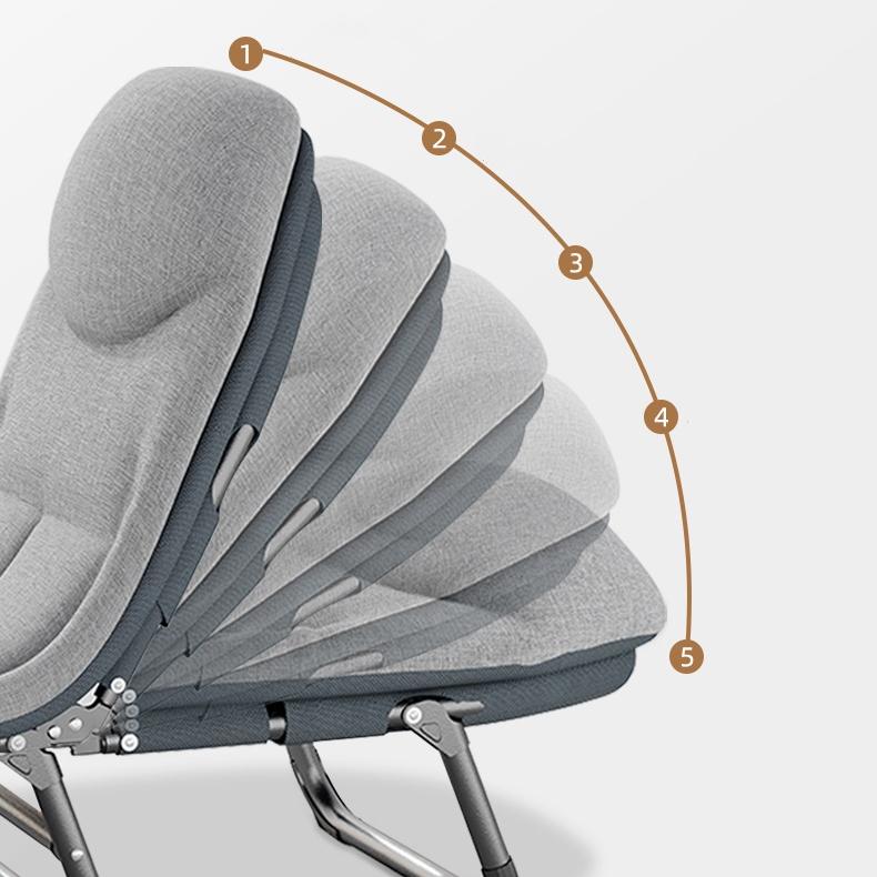 折りたたみベッド 簡易ベッド 5段調節 キャンプベッド オフィス休憩