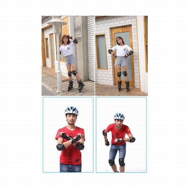 プロテクター ヘルメット 7点セット 子供用 大人用 肘 膝 手首 セット