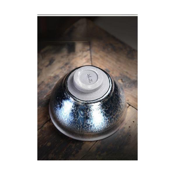 茶道具 天目茶碗 真塗台 揃 骨董 古美術(LC986) 茶道具 天目茶碗と台