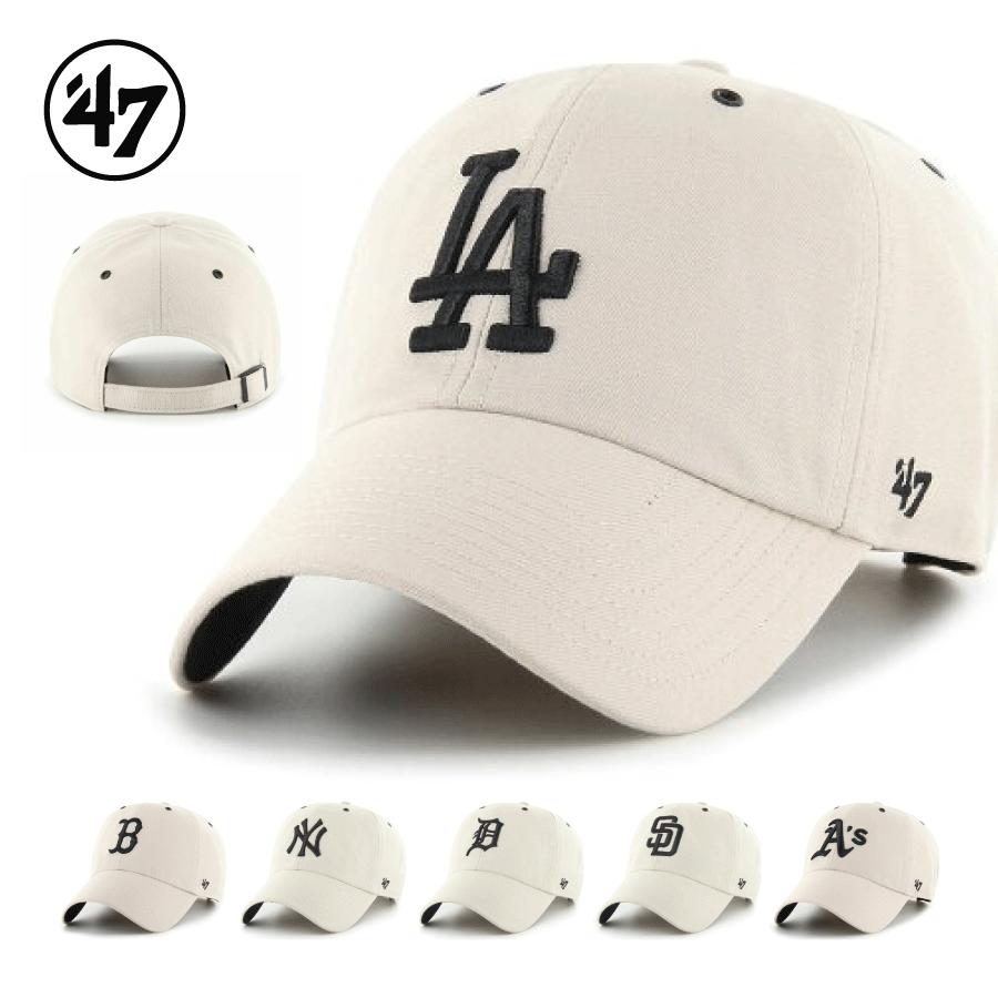 24時間お値下げ)babylclub 韓国ポップアップ　帽子　アイボリー 47（フォーティーセブン） '47 LUNAR CLEAN UP CAP BONE / ボーン