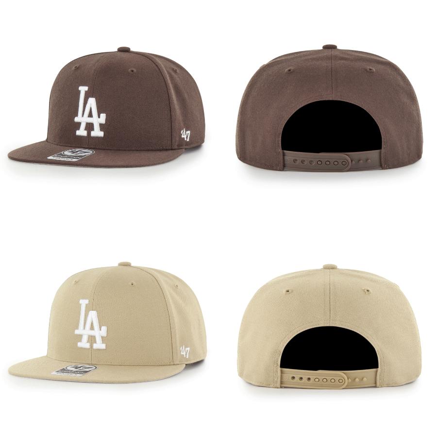 フォーティーセブン ' 47 LOS ANGELES DODGERS NO SHOT CAPATIN SNAPBACK CAP / ロサンゼルス ドジャース スナップバック キャップ 帽子 | 47 | 06