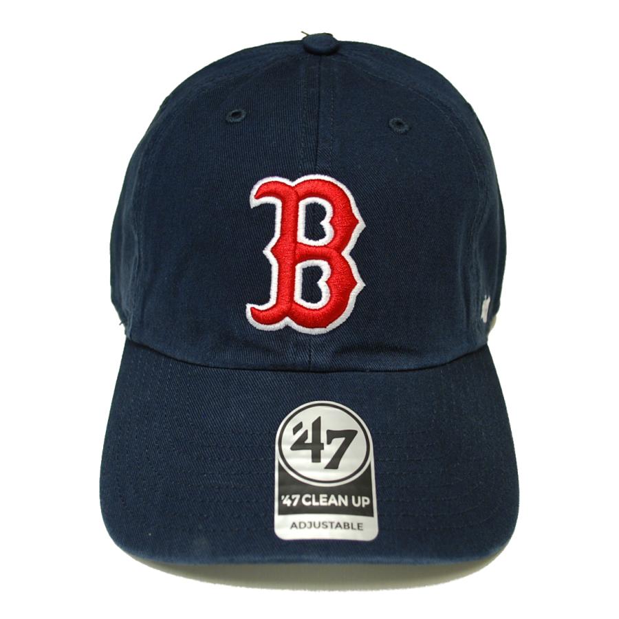 フォーティーセブン ' 47 BOSTON RED SOX CLEAN UP CAP NAVY / ネイビー ボストン レッドソックス クリーンナップ キャップ 帽子｜possibility｜02