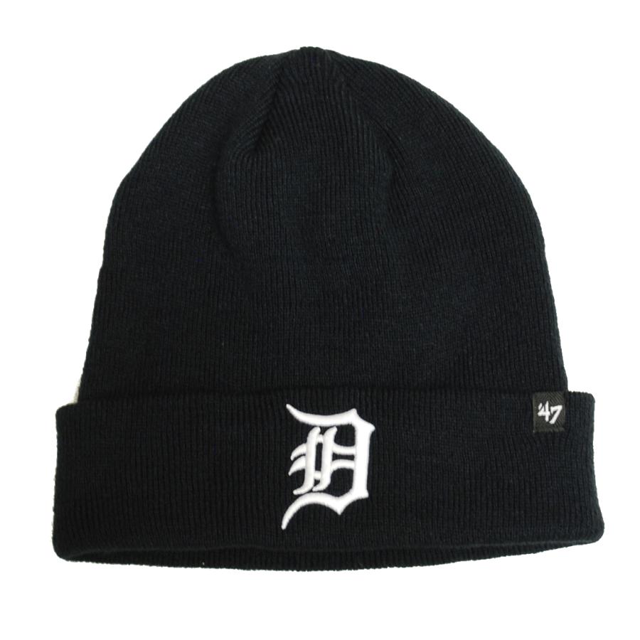 47（フォーティーセブン） ' 47 DETROIT TIGERS CUFF KNIT BEANIE NAVY