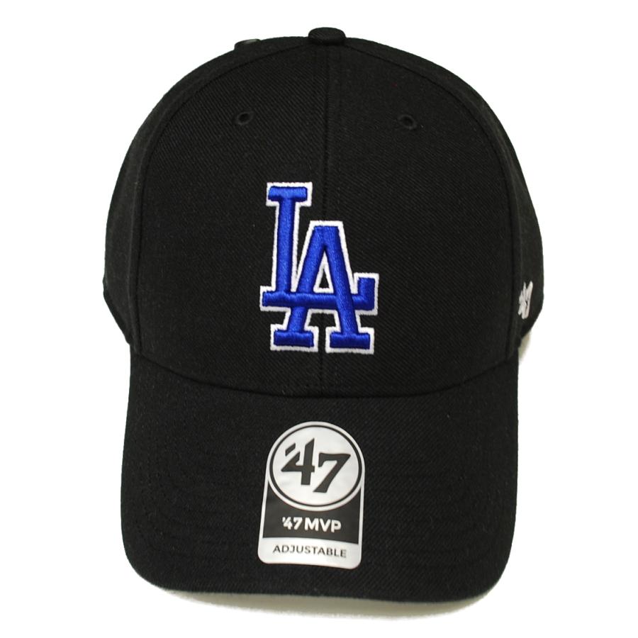 フォーティーセブン '47 LOS ANGELES DODGERS MVP CAP BLACK × ROYAL / ブラック × ロイヤル ロサンゼルス ドジャース 6パネルキャップ 帽子｜possibility｜02