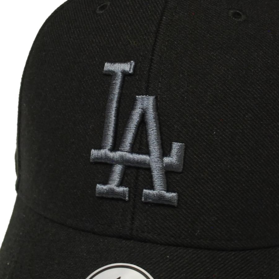 フォーティーセブン '47 LOS ANGELES DODGERS MVP CAP BLACK × CHARCOAL GRAY / ブラック × チャコールグレー ロサンゼルス ドジャース 6パネルキャップ 帽子｜possibility｜03