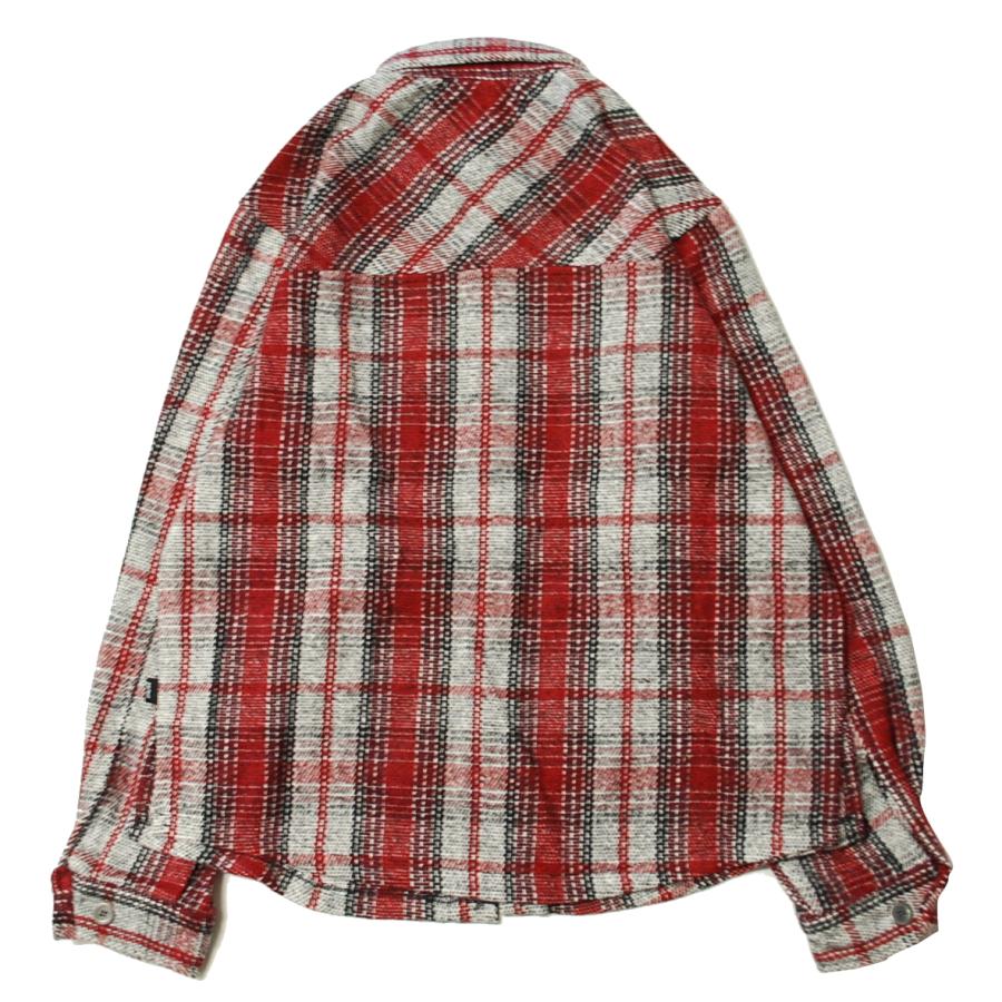 ジャケット・アウター EPTM SLIT FLANNEL SHIRT LA発☆ 最新作!! 【EPTM】 EPTM SLIT FLANNEL SHIRT (EPTM