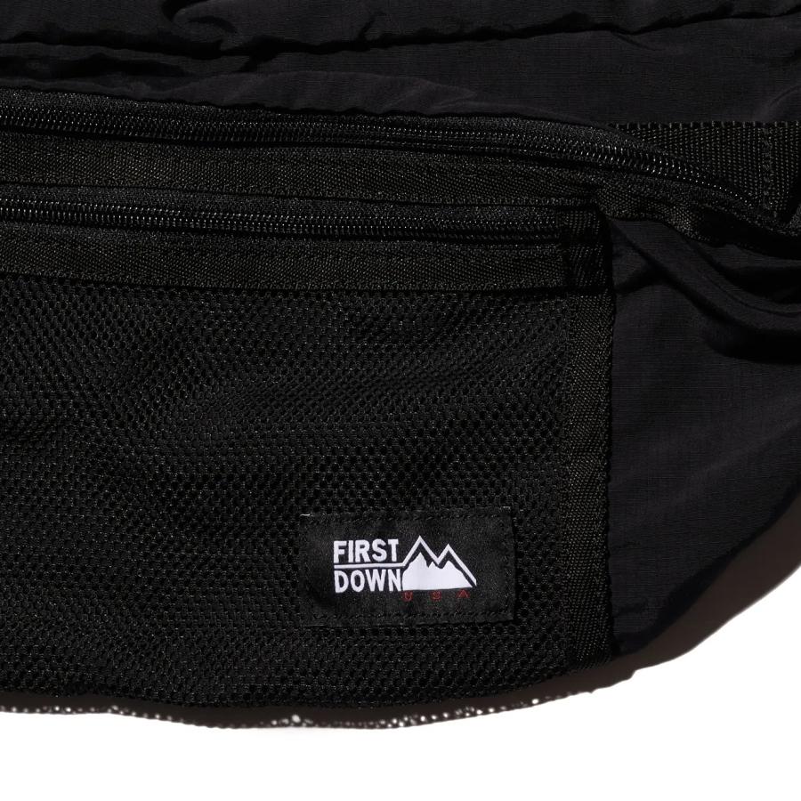 ファーストダウン FIRST DOWN LIGHT BODY BAG BLACK / 軽量 ボディバッグ | FIRST DOWN | 04