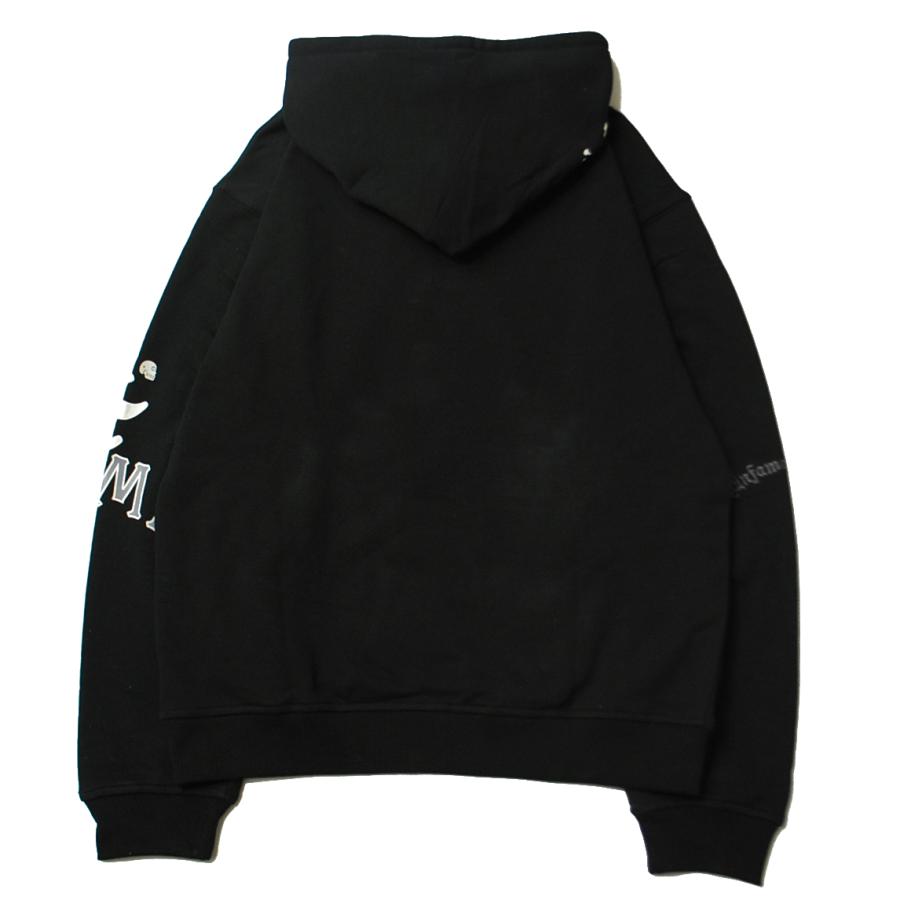 GRIMEY（グライミー） GRIMEY CAUSING PANIC VINTAGE HOODIE BLACK