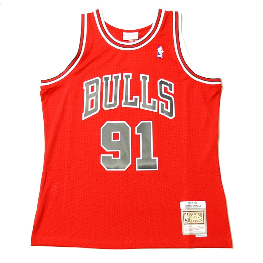 限定タイムセール シカゴブルズ ロッドマン バスケシャツ