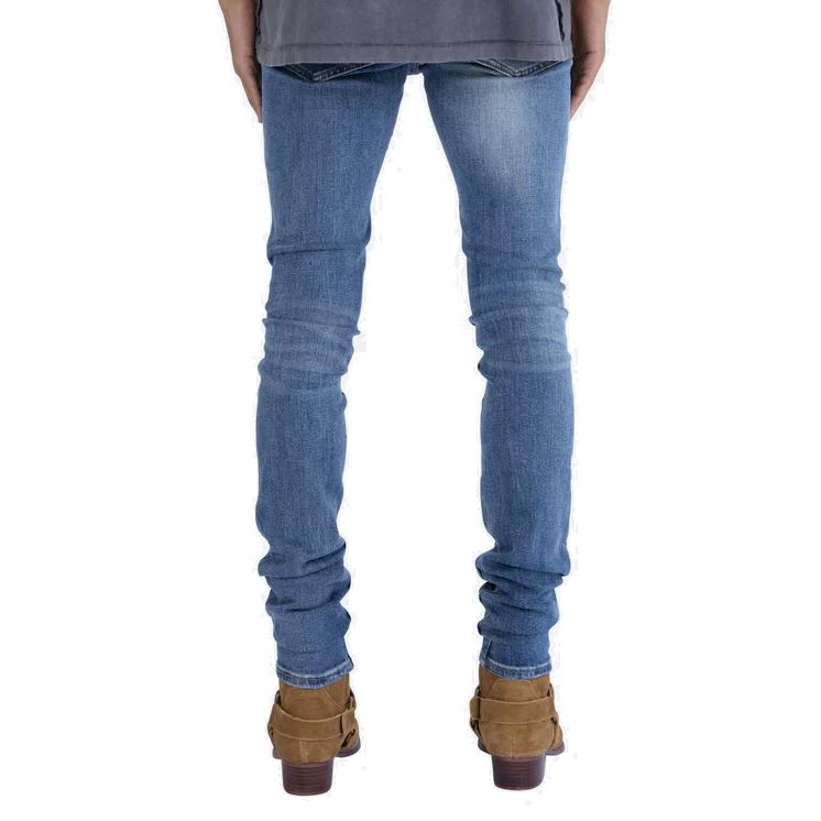 mnml ミニマル X207 STRETCH DENIM BLUE / ブルー デニム パンツ