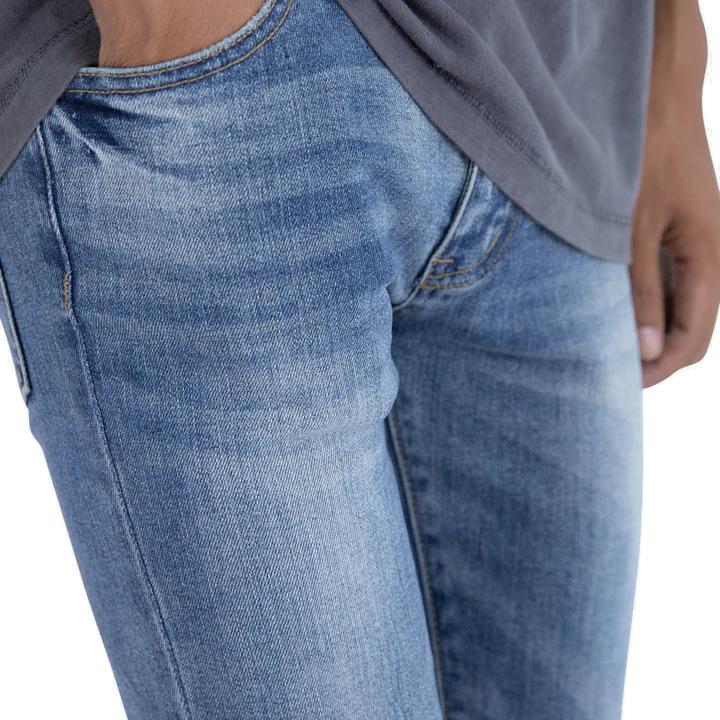 mnml スキニーデニム ブルー mnml ミニマル X207 STRETCH DENIM BLUE / ブルー デニム パンツ