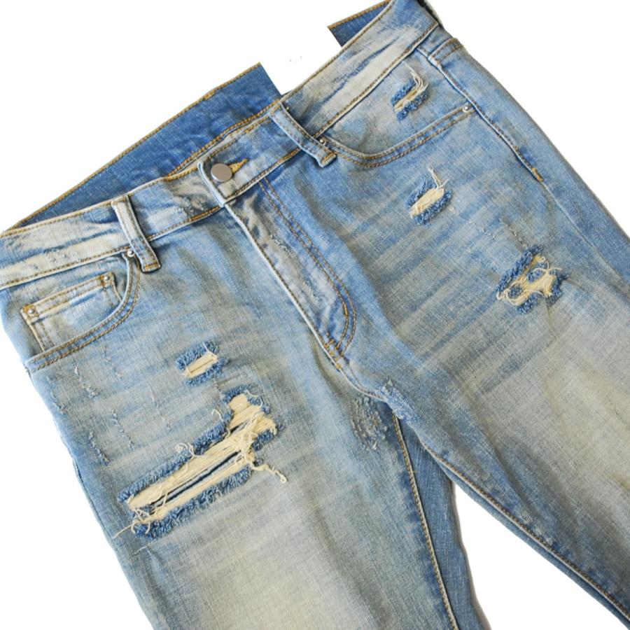 mnml ミニマル X162 DENIM STRETCH BLUE/ブルー デニム パンツ