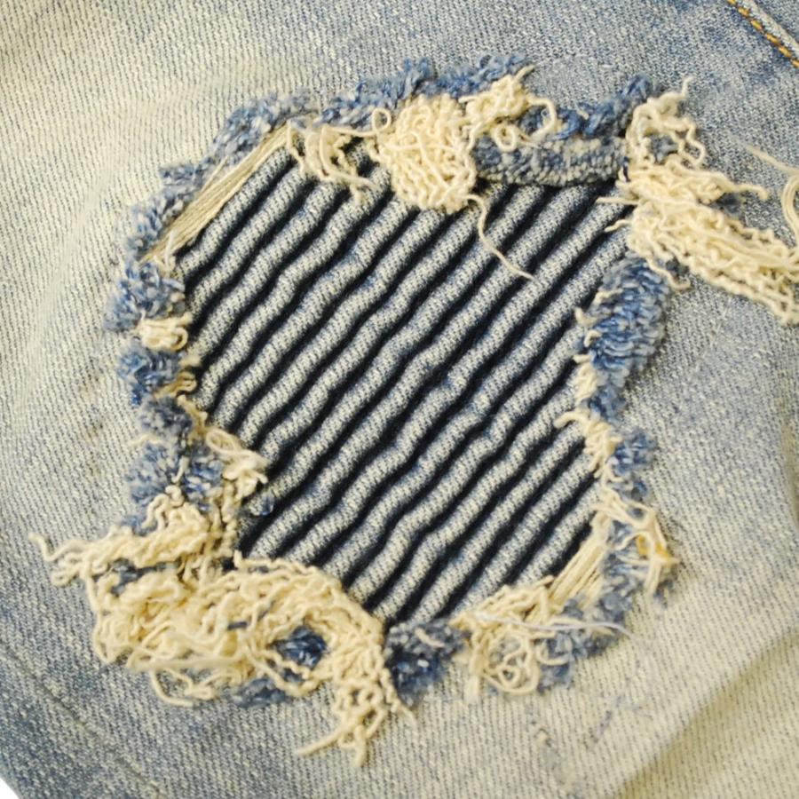 ミニマル mnml X162 DENIM STRETCH BLUE/ブルー デニム パンツ スーパー スキニー ストレッチ | mnml | 04