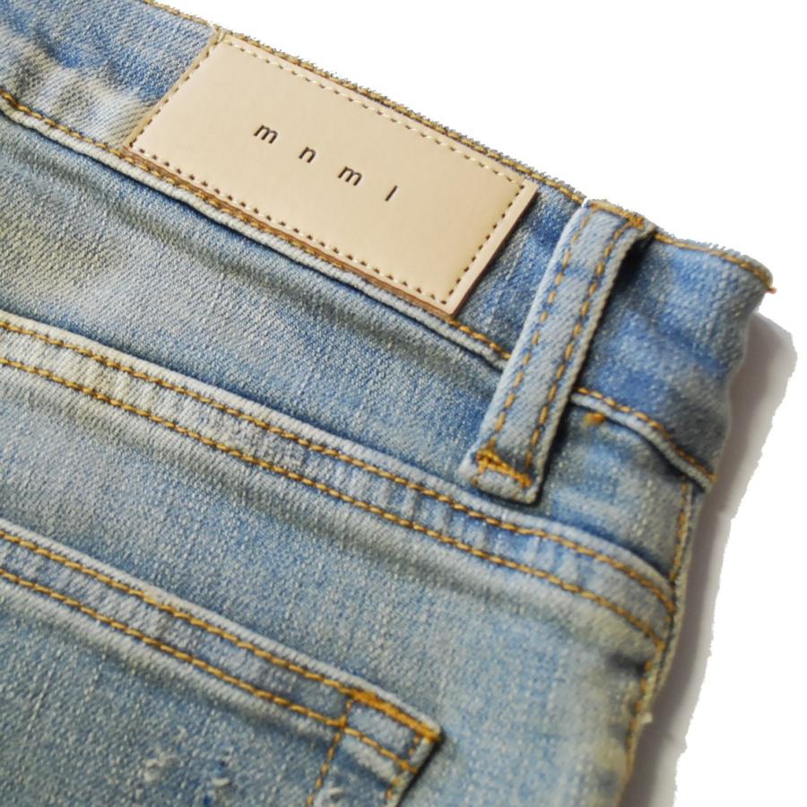 mnml（ミニマル） mnml X162 DENIM STRETCH BLUE/ブルー デニム パンツ
