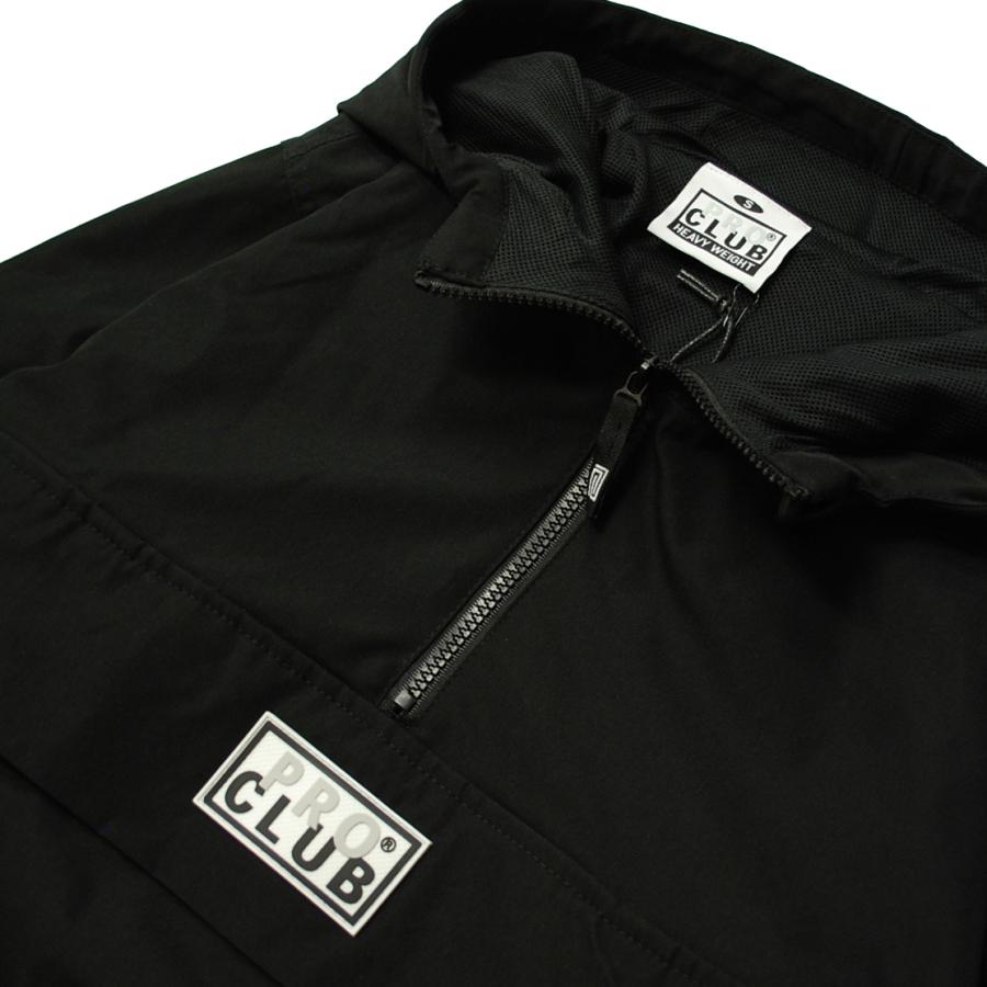 プロクラブ PRO CLUB ANORAK JACKET ブラック アノラック BLACK