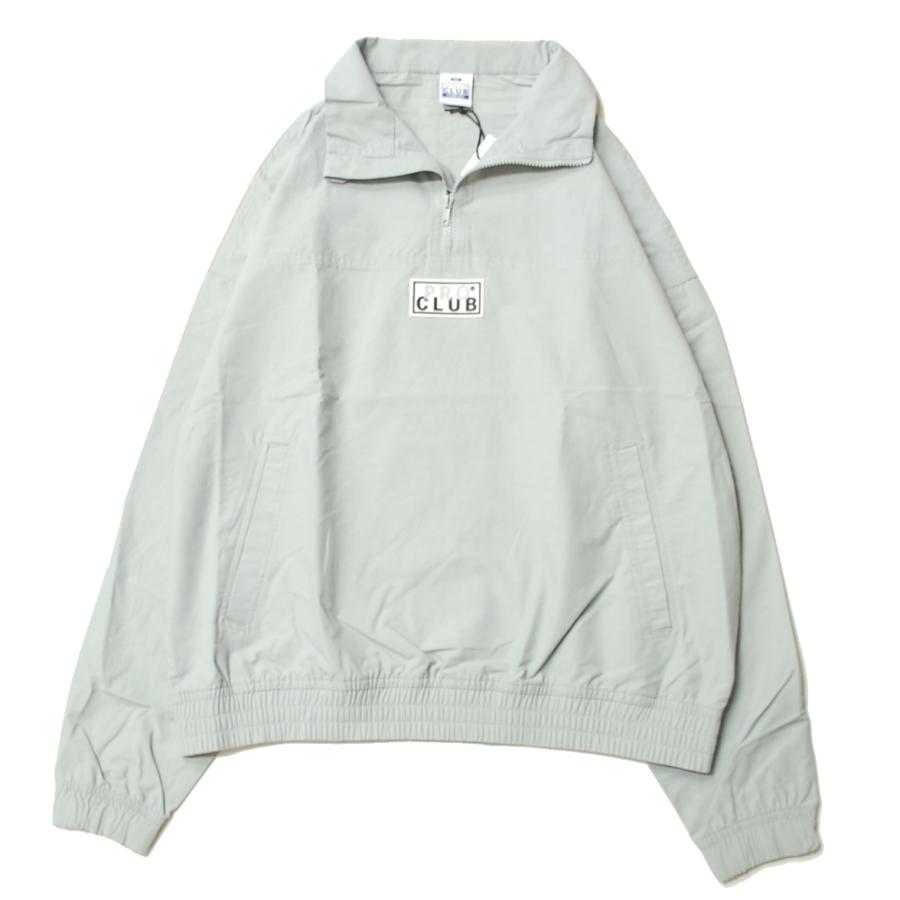 プロクラブ PRO CLUB COMFORT COTTON / NYLON HALF ZIP TRACK JACKET GRAY / グレー
