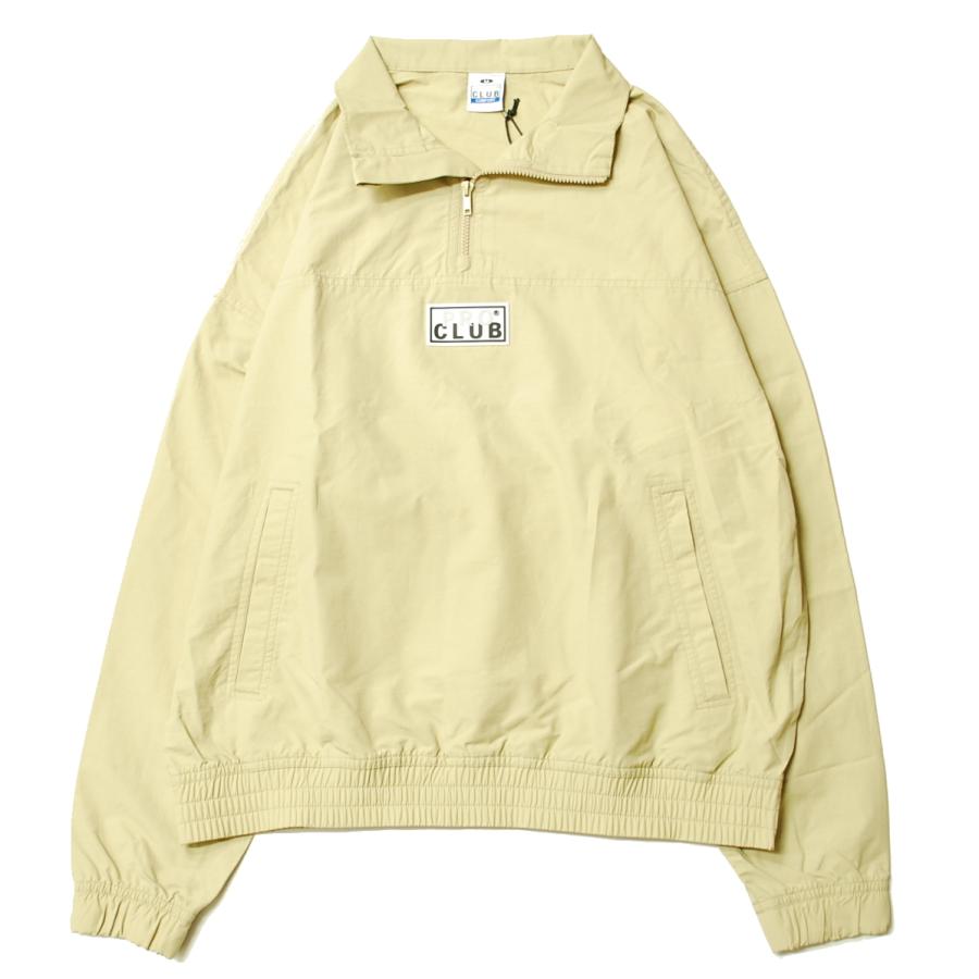 プロクラブ PRO CLUB COMFORT COTTON / NYLON HALF ZIP TRACK JACKET KHAKI / カーキ