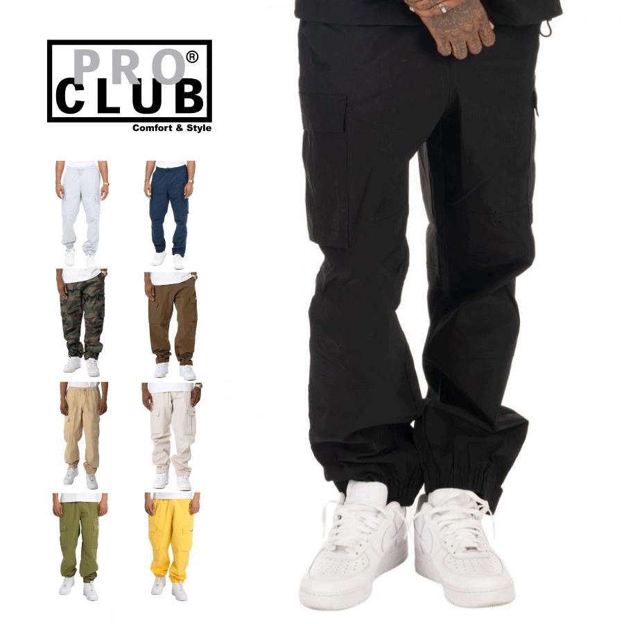 PRO CLUB（プロクラブ） PRO CLUB NYLON CARGO PANTS / ナイロン