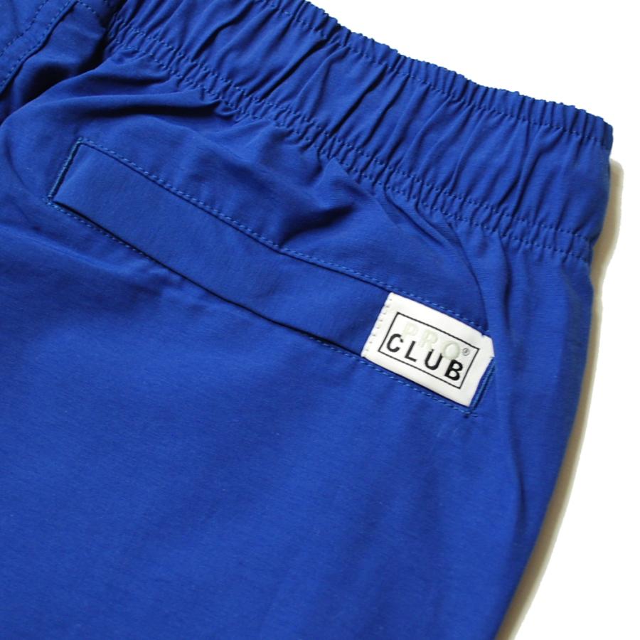 プロクラブ PRO CLUB COMFORT COTTON / NYLON TRACK PANTS BLUE / ブルー ナイロン トラック パンツ ジョガー｜possibility｜06