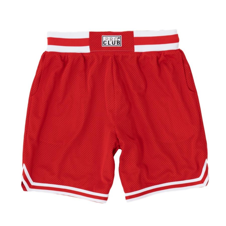 プロクラブ PRO CLUB CLASSIC BASKETBALL SHORTS RED × WHITE / レッド × ホワイト