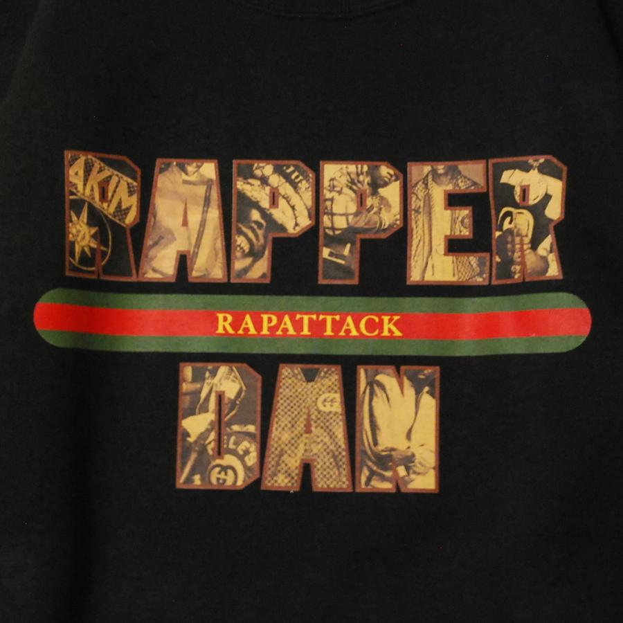 【SALE/セール】ラップ アタック RAP ATTACK RAPPER DAN HOODIE BLACK / ブラック スウェット フード