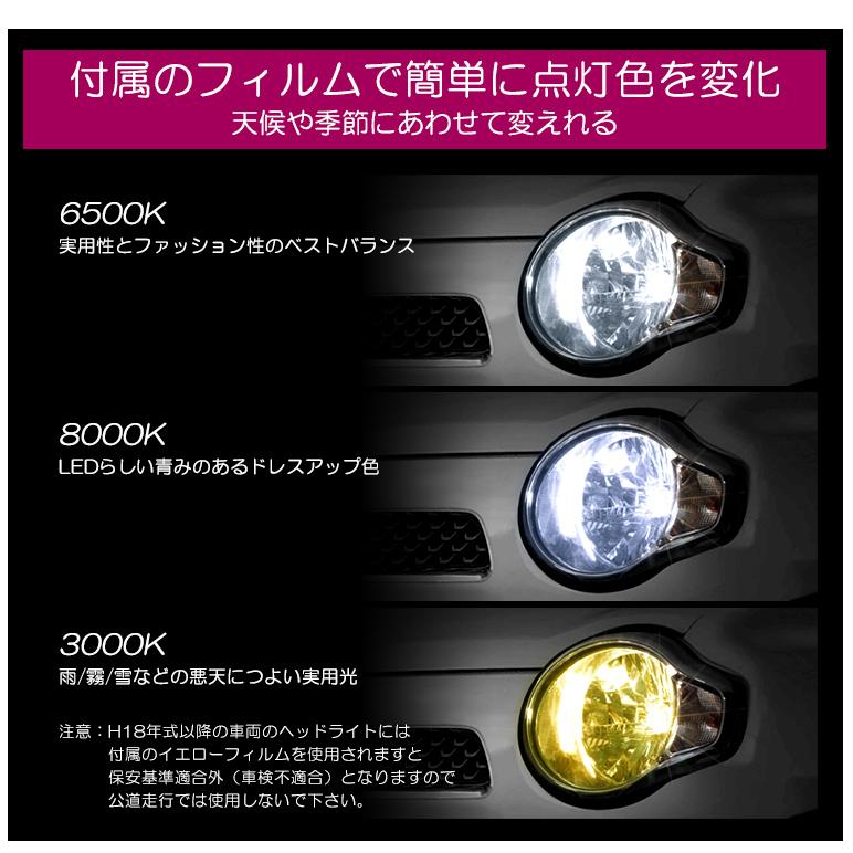 L275B/L285B/L275F/L285F 前期/後期 プレオ LED ヘッドライト H4 Hi/Lo切替 50W 12000ルーメン ZES ファンレス 3色切替 3000K/6500K/8000K 車検対応｜possible｜06