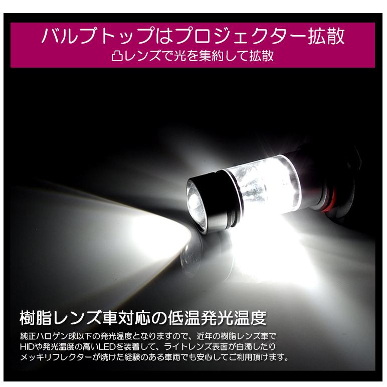 ZWA10系 前期/中期 レクサス CT200h LED フォグランプ H11/H16 75W SHARP プロジェクター拡散 5500K/ナチュラルホワイト 2個/1セット｜possible｜03