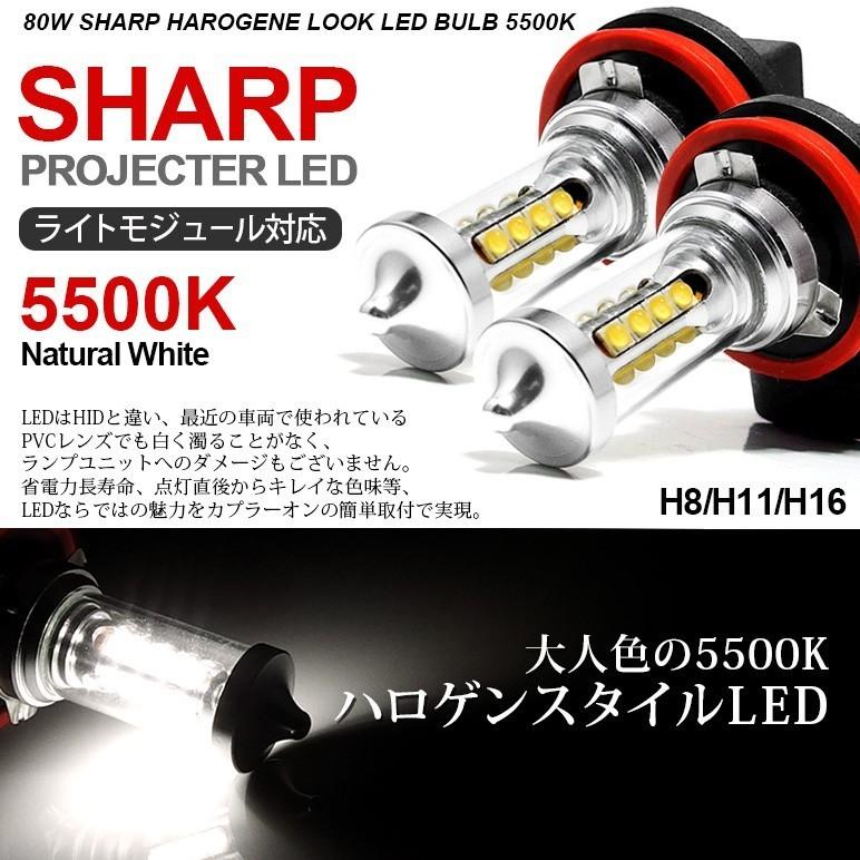 Rk系 Rk1 Rk2 Rk5 Rk6 前期 後期 ステップワゴン ステップワゴンスパーダ Led フォグランプ コーナリングランプ H8 H11 80w Sharp サイド発光 5500k H8 80w Sh Rk Possible 通販 Yahoo ショッピング