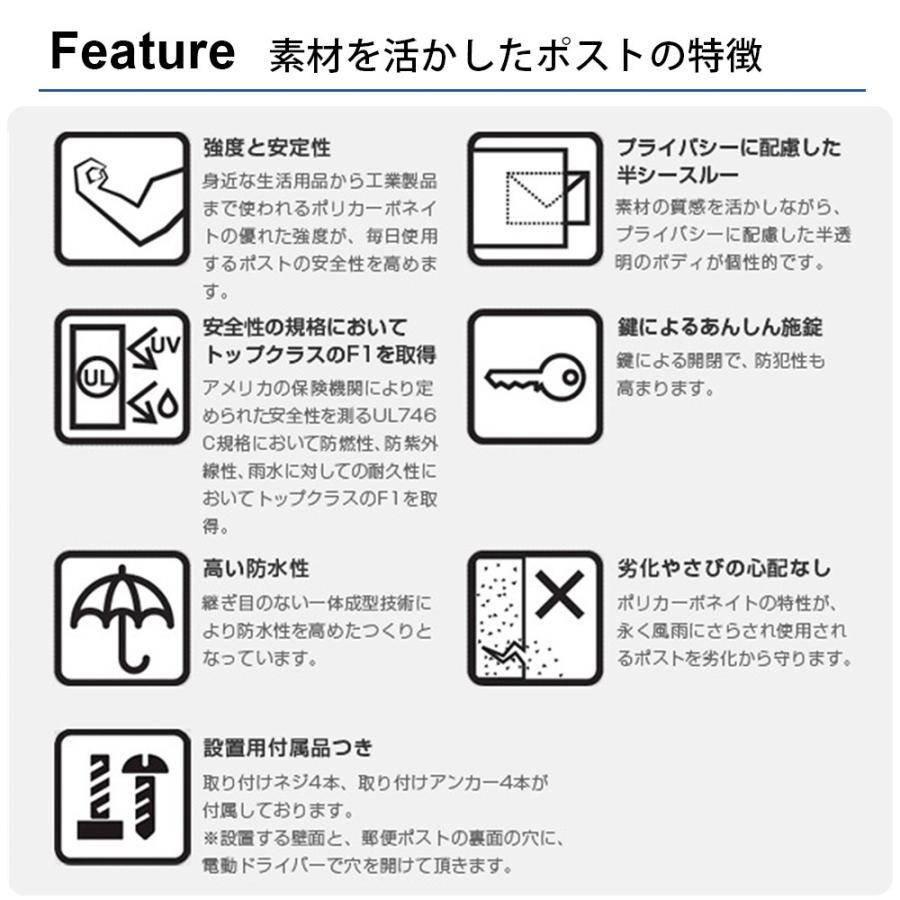 在庫限り特価 ポスト 壁掛け おしゃれ 郵便ポスト 鍵付き 戸建て 防水 屋外用 アイコンカルヴァ Mb Icon A A A ポスト 表札 電話機のleon 通販 Yahoo ショッピング