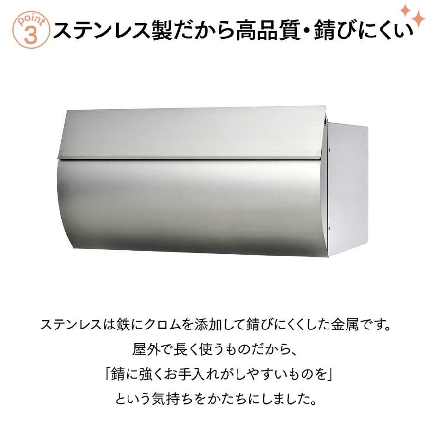 Post郵便受け 鉄製7.5kg スタイリッシュ 郵便受け | 《公式》JUICYGARDEN [ジューシーガーデン]