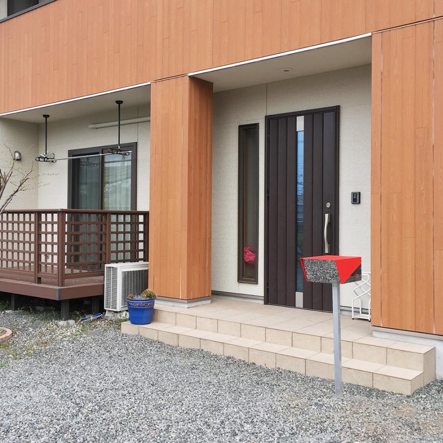 ポスト 郵便ポスト スタンド 自立 ポール おしゃれ 大型 防水 屋外用